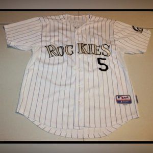 MLB Baseball Vintage Colorado Rockies Carlos González #5 Jersey Sz: 50 Majestic